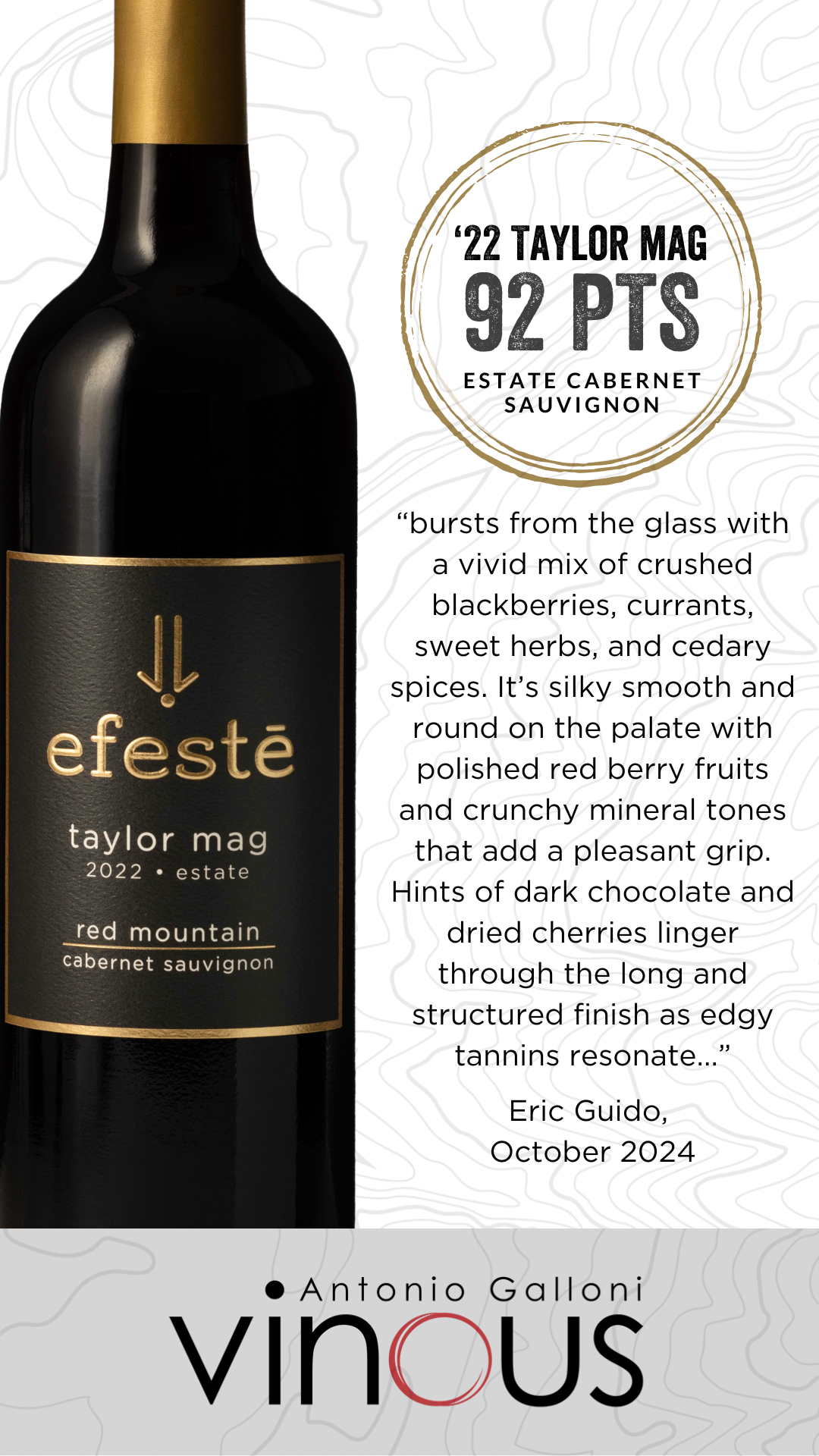 Taylor Mag Cabernet Sauvignon Review